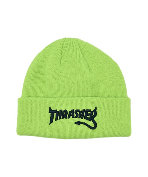 セール】THRASHER/スラッシャー 25TH-N50K キッズ ビーニー ニット帽