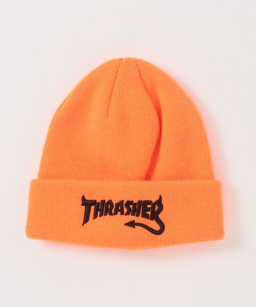 THRASHER/スラッシャー 25TH-N50K キッズ ビーニー ニット帽 25TH-N50K
