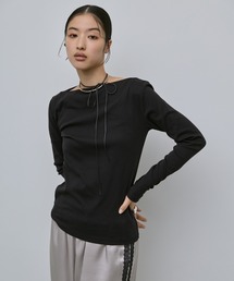 AIC.（エーアイシー）の「【ロングセラー】ボートネックロングスリーブトップス（Tシャツ/カットソー）」
