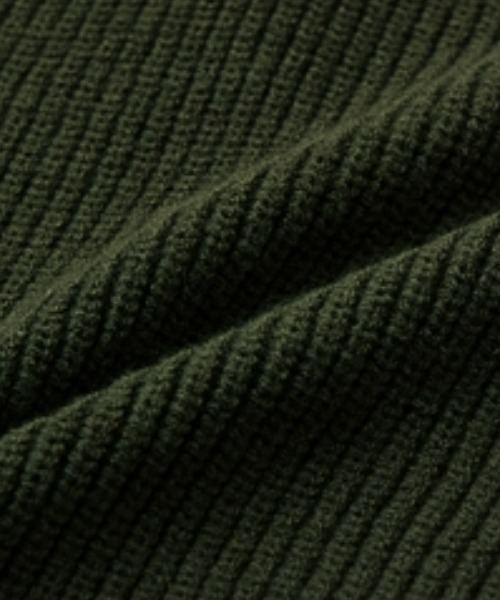 Petitjo（プッチージョ）の「小さいサイズ　綿混クロスニット　低身長さん・小柄女性（ニット/セーター・レディース・キナリ/ダークグリーン/ベージュ・PL/PSS/PS/PM）」の5枚目の写真