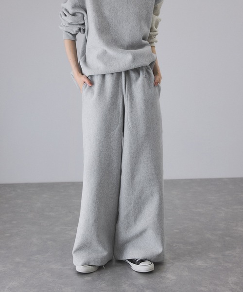 Champion（チャンピオン）の「【Champion for ADAM ET ROPE'】別注 RW SWEAT WIDE PANTS（その他パンツ・レディース・ブラック/オフホワイト/グレー・M/S）」の14枚目の写真
