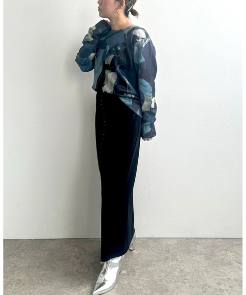 ラフペイントニットトップス LHELBIE│Eimee Law & LHELBIE 公式