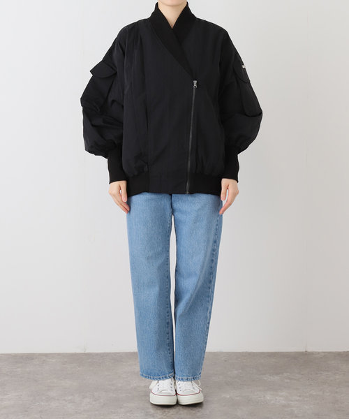 ANNA SUI NYC（アナ スイ エヌ ワイ シー）の「ANNA SUI NYC / アナスイエヌワイシー マットオーバージャンパー（ブルゾン・レディース・ブラウン/ブラック・FREE）」の21枚目の写真