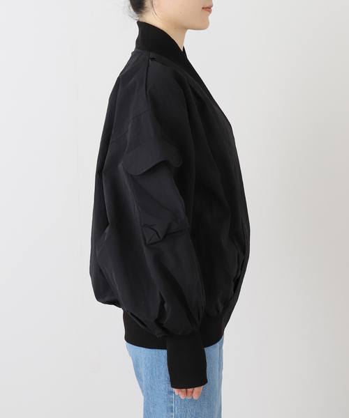 ANNA SUI NYC（アナ スイ エヌ ワイ シー）の「ANNA SUI NYC / アナスイエヌワイシー マットオーバージャンパー（ブルゾン・レディース・ブラウン/ブラック・FREE）」の17枚目の写真