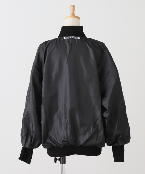 ANNA SUI NYC（アナ スイ エヌ ワイ シー）の「ANNA SUI NYC / アナスイエヌワイシー マットオーバージャンパー（ブルゾン・レディース・ブラウン/ブラック・FREE）」の12枚目の写真