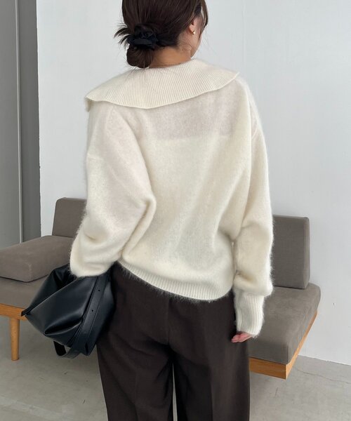 WOOL100ミンクタッチカーディガン（カーディガン/ボレロ）｜CAPRICIEUX