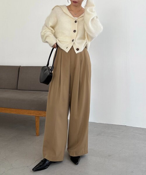 WOOL100ミンクタッチカーディガン（カーディガン/ボレロ）｜CAPRICIEUX