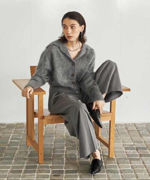 WOOL100ミンクタッチカーディガン（カーディガン/ボレロ）｜CAPRICIEUX