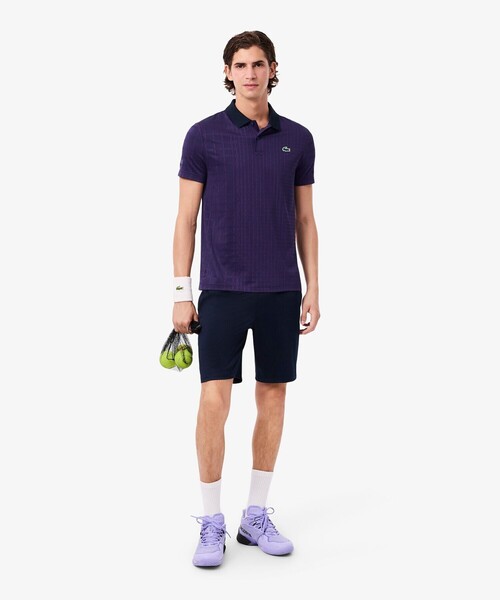 LACOSTE(ラコステ)の「『ダニール・メドベージェフ』オールオーバーラケットプリントドライポロシャツ(ポロシャツ・メンズ・オフホワイト/ネイビー/グリーン・3/4/5)」の22枚目の写真