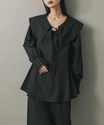 SENSE OF PLACE by URBAN RESEARCH | ビッグカラーカフスプリーツブラウス(シャツ/ブラウス)