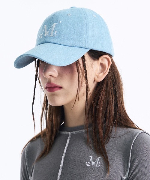 MUCENT（ムセント）の「MUCENT SIGNATURE BALL CAP（キャップ・レディース・ブラウン/インディゴブルー/ライトインディゴブルー/オリーブ/ブラウン系その他・FREE）」の5枚目の写真