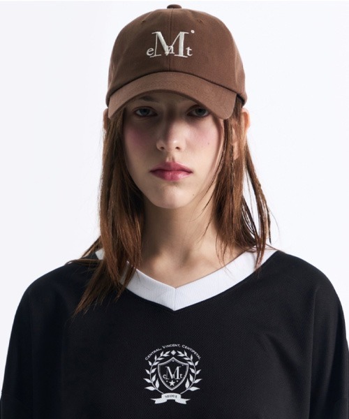 MUCENT（ムセント）の「MUCENT SIGNATURE BALL CAP（キャップ・レディース・ブラウン/インディゴブルー/ライトインディゴブルー/オリーブ/ブラウン系その他・FREE）」の2枚目の写真