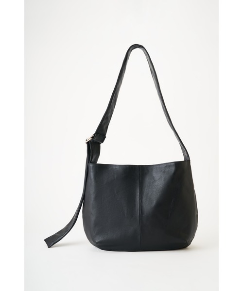 ONE.ワンドット】 Large Shoulder Bag / 撥水レザー（ショルダーバッグ