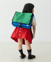 HOWKIDSFUL（ハウキッズフル）の「HOWKIDSFUL キッズ バックパック KIDS BACKPACK (GREEN+BLUE)（バックパック/リュック）」