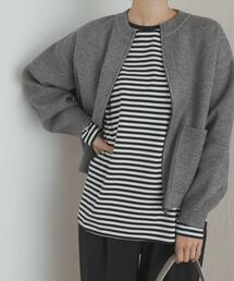 URBAN RESEARCH DOORS | コットンラウンドヘムカットソー(Tシャツ/カットソー)