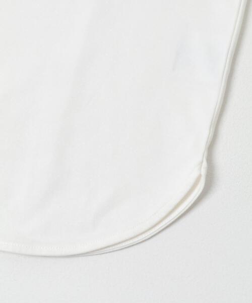 URBAN RESEARCH DOORS（アーバンリサーチドアーズ）の「コットンラウンドヘムカットソー（Tシャツ/カットソー・レディース・オフホワイト/ホワイト系その他・SMALL/MEDIUM）」の10枚目の写真