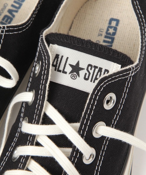 CONVERSE(コンバース)の「【CONVERSE】 ALL STAR US OX(23.5cm/24.5cm)(スニーカー・レディース・ブラック/ホワイト・MEDIUM/LARGE)」の3枚目の写真