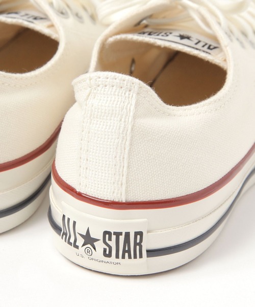 CONVERSE(コンバース)の「【CONVERSE】 ALL STAR US OX(23.5cm/24.5cm)(スニーカー・レディース・ブラック/ホワイト・MEDIUM/LARGE)」の7枚目の写真