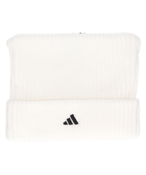 adidas（アディダス）の「adidas/アディダス ビーニー CAT WATCH ACRYLIC ねこ耳ニット帽 253011606（ニットキャップ/ビーニー・メンズ・ブラック/ホワイト・FREE）」の2枚目の写真