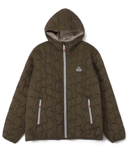 CHUMS(チャムス)の「CHUMS/チャムス ジャケット パーカー BOOBY STITCH PADDED PARKA CH04-1468(その他アウター・メンズ・マルチ/ブラック/オリーブ/ブラック系その他・L/M/XL/2XL)」の4枚目の写真