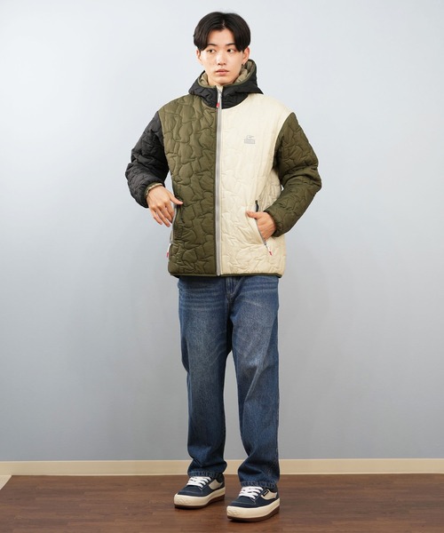 CHUMS(チャムス)の「CHUMS/チャムス ジャケット パーカー BOOBY STITCH PADDED PARKA CH04-1468(その他アウター・メンズ・マルチ/ブラック/オリーブ/ブラック系その他・L/M/XL/2XL)」の8枚目の写真