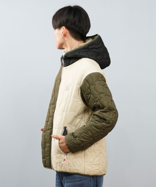 CHUMS(チャムス)の「CHUMS/チャムス ジャケット パーカー BOOBY STITCH PADDED PARKA CH04-1468(その他アウター・メンズ・マルチ/ブラック/オリーブ/ブラック系その他・L/M/XL/2XL)」の6枚目の写真
