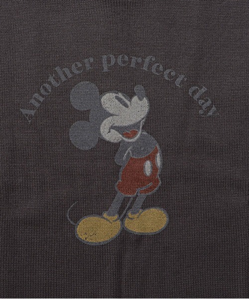 Disney（ディズニー）の「『DISNEY/ディズニー』加工風PRINT長袖ニット（ニット/セーター・レディース・アイボリー/サックスブルー/グレイッシュベージュ/スミクロ・M/L/LL）」の21枚目の写真
