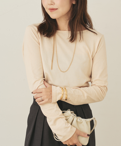 back drape Tシャツ（Tシャツ/カットソー）｜Plage（プラージュ）の