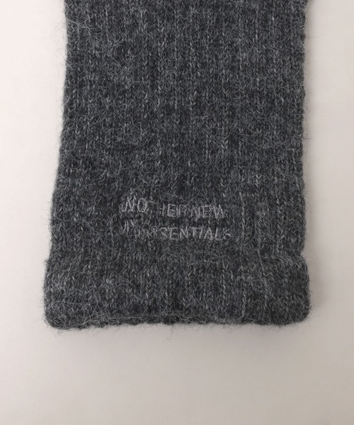 ANME(アンメ)の「ロゴ刺繍サムホールグローブ(手袋・レディース・オフホワイト/杢グレー/チャコールグレー/ブラウン・FREE)」の12枚目の写真