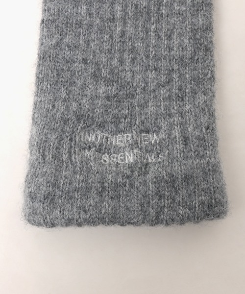 ANME(アンメ)の「ロゴ刺繍サムホールグローブ(手袋・レディース・オフホワイト/杢グレー/チャコールグレー/ブラウン・FREE)」の9枚目の写真