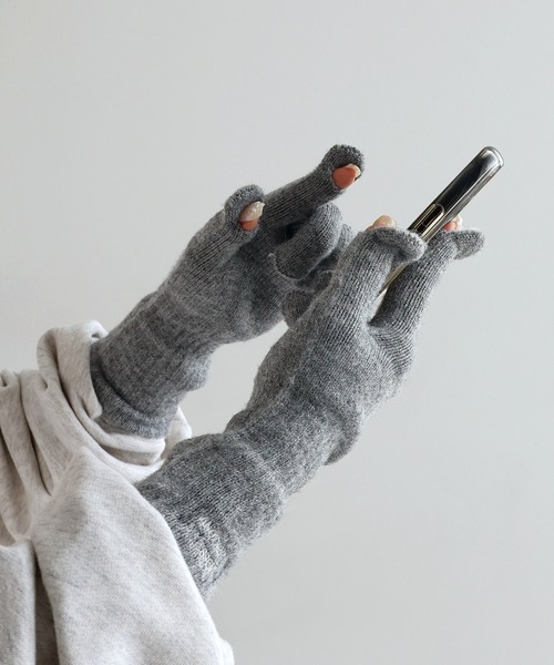 セール】ロゴ刺繍サムホールグローブ（手袋）｜ANME（アンメ）の