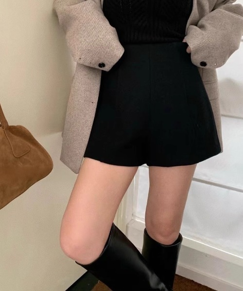 セール】ウールライクスリムショートパンツ（その他パンツ）｜Vipoa