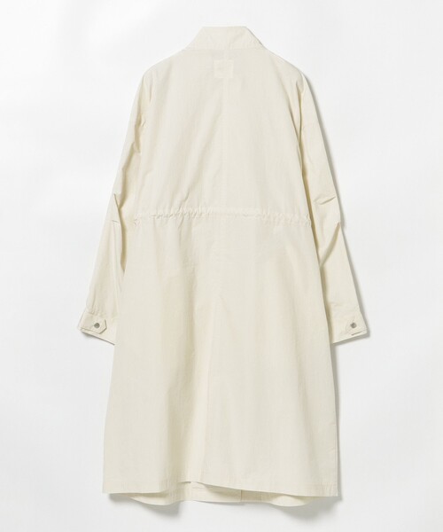 BEAMS HEART（ビームスハート）の「撥水 ナイロン モッズ コート（モッズコート・レディース・オリーブ/オフホワイト/チャコールグレー・FREE）」の17枚目の写真