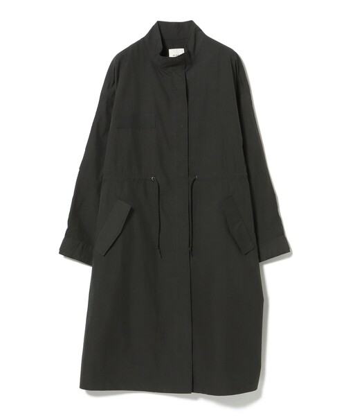 BEAMS HEART（ビームスハート）の「撥水 ナイロン モッズ コート（モッズコート・レディース・オリーブ/オフホワイト/チャコールグレー・FREE）」の19枚目の写真