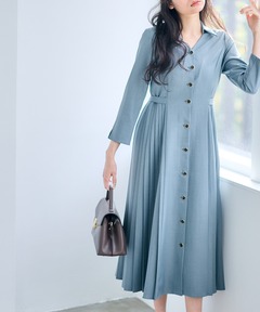 AKIRANAKA/アキラナカ】別注Hennie dress BLU/別注ワンピース