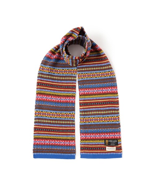 ROBERT MACKIE（ロバートマッキー）の「【別注】ROBERT MACKIE / フェアアイル マフラー（マフラー・レディース・その他・ONE SIZE）」の2枚目の写真