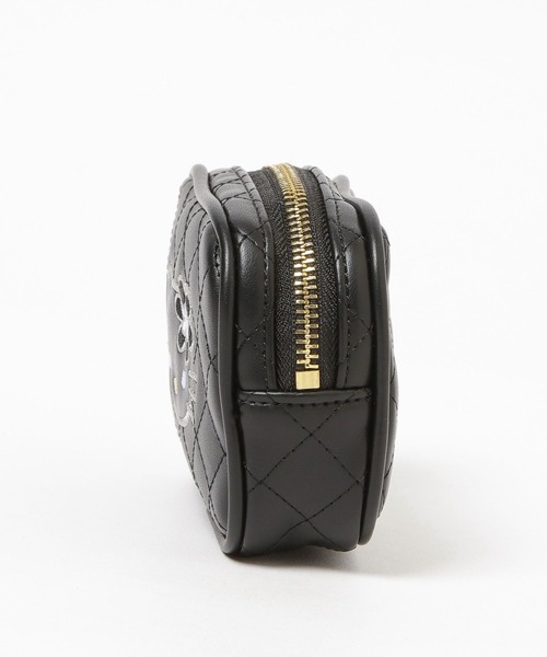 GLOBAL WORK（グローバルワーク）の「HELLO KITTY/キルトポーチ/595363（ポーチ・レディース・シルバー系その他2/ライトピンク/ブラック・FREE）」の12枚目の写真