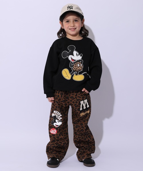 モコチィ★【新品タグ付き】スウェット　豹柄　レディース　サイズ0 セール】CECIL McBEE（セシルマクビー）レオパードロゴ プルオーバー