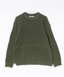 メンズ ニット クルーネック