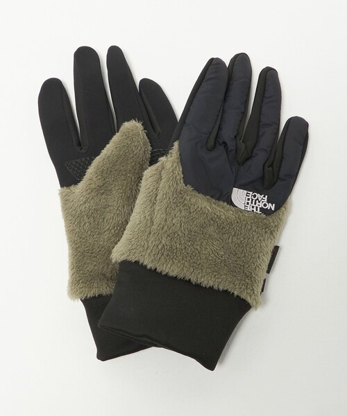 THE NORTH FACE(ザノースフェイス)の「<THE NORTH FACE>デナリ イーチップ グローブ(手袋・メンズ・ブラック/ベージュ・FREE)」の6枚目の写真
