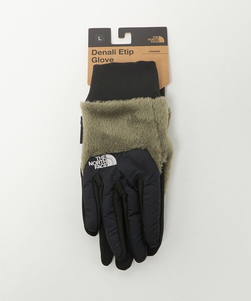 THE NORTH FACE(ザノースフェイス)の「<THE NORTH FACE>デナリ イーチップ グローブ(手袋・メンズ・ブラック/ベージュ・FREE)」の16枚目の写真