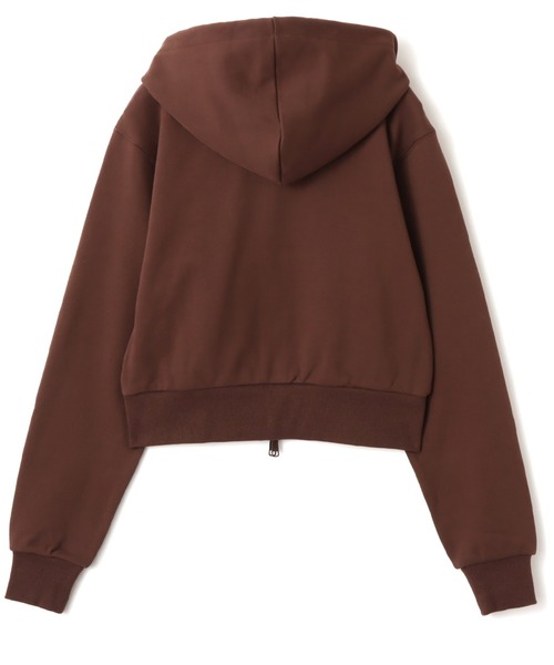 atmos pink（アトモスピンク）の「atmos pink Compact Zip Up Hoodie / アトモス ピンク コンパクト ジップアップ フーディ（パーカー・レディース・ブラウン/ピンク/チャコール・FREE）」の17枚目の写真