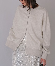 AKTE（アクテ）の「オーバージップカーディガン（カーディガン/ボレロ）」