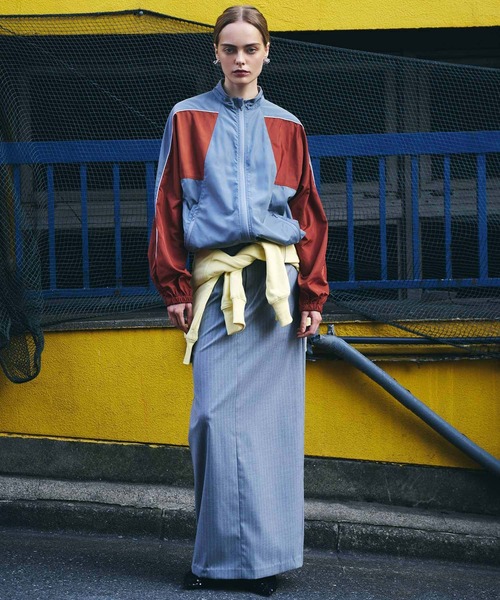 AKTE（アクテ）の「オーバージップカーディガン（カーディガン/ボレロ・レディース・トップグレー/イエロー・FREE）」の20枚目の写真