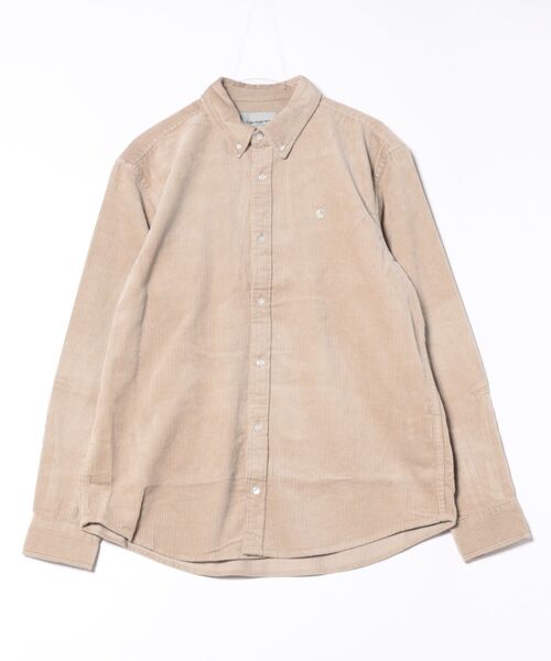 Carhartt WIP(カーハートダブリューアイピー)の「Carhartt WIP/カーハートダブリューアイピー 長袖シャツ L/S MADISON CORD SHIRT I029958(シャツ/ブラウス・メンズ・ベージュ/グレー/ライトパープル/ブルー/ダークネイビー/ダークグリーン・S/M/L/XL)」の13枚目の写真