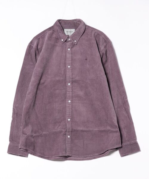 Carhartt WIP(カーハートダブリューアイピー)の「Carhartt WIP/カーハートダブリューアイピー 長袖シャツ L/S MADISON CORD SHIRT I029958(シャツ/ブラウス・メンズ・ベージュ/グレー/ライトパープル/ブルー/ダークネイビー/ダークグリーン・S/M/L/XL)」の17枚目の写真