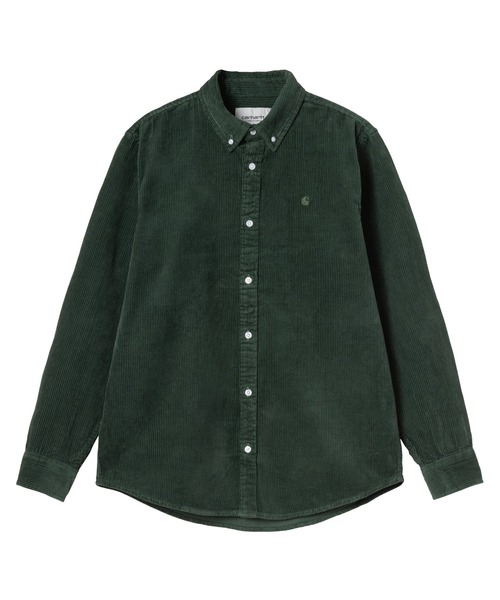 Carhartt WIP(カーハートダブリューアイピー)の「Carhartt WIP/カーハートダブリューアイピー 長袖シャツ L/S MADISON CORD SHIRT I029958(シャツ/ブラウス・メンズ・ベージュ/グレー/ライトパープル/ブルー/ダークネイビー/ダークグリーン・S/M/L/XL)」の22枚目の写真