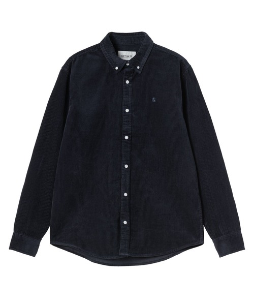 Carhartt WIP(カーハートダブリューアイピー)の「Carhartt WIP/カーハートダブリューアイピー 長袖シャツ L/S MADISON CORD SHIRT I029958(シャツ/ブラウス・メンズ・ベージュ/グレー/ライトパープル/ブルー/ダークネイビー/ダークグリーン・S/M/L/XL)」の8枚目の写真