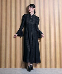 FLANEEK.（フラニーク）の「レース切替フレアワンピース（ワンピース）」