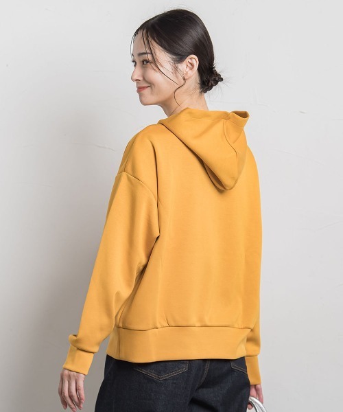 LAUTREAMONT(ロートレアモン)の「【WEB限定】ふんわリッチパーカー≪手洗い可能≫(Tシャツ/カットソー・レディース・ピンク/イエロー/ブラック/チャコールグレー/ブルー/ボルドー/ベージュ・11号/9号)」の15枚目の写真